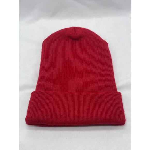 Vintage 1997 Home Alone 3 Movie Promo Beanie Knit Hat Winter Cap Red Comedy - Picture 3 of 6